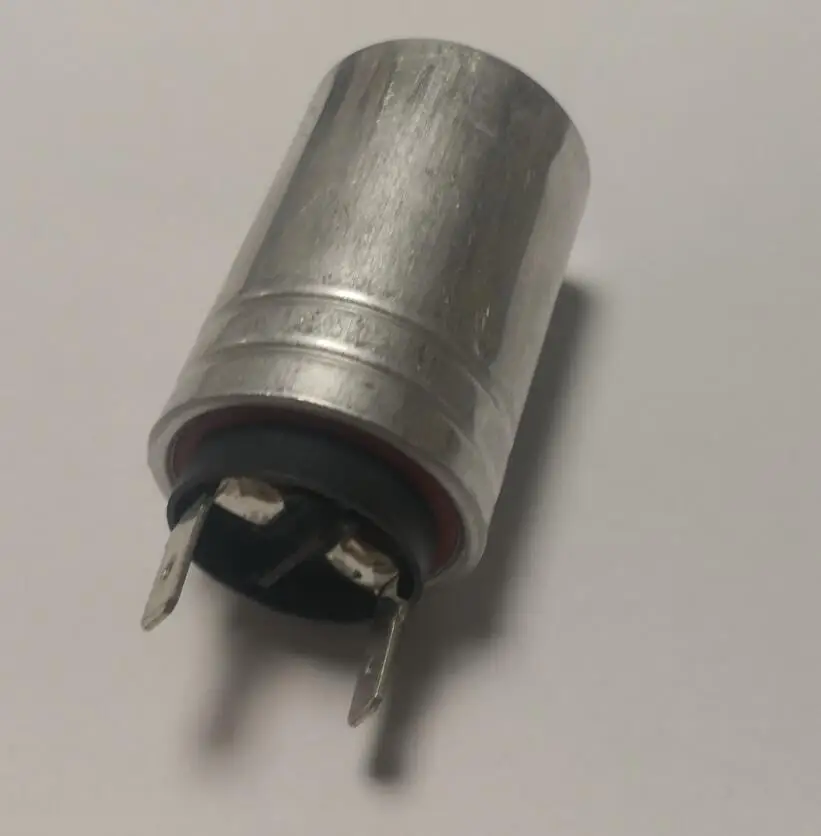 MKP305 3UF 450V Dish Washer Parts Aluminum Housing Capacitor With 2 Pins