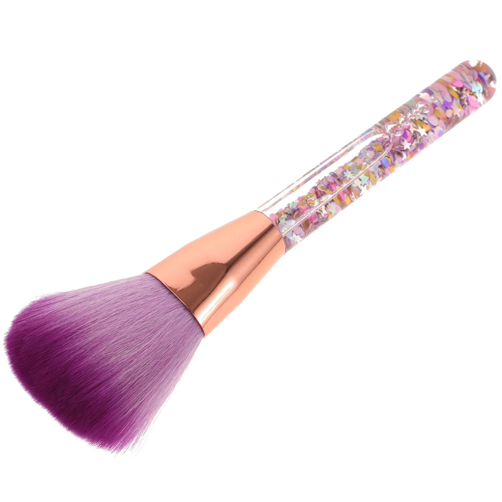 

Glitter Handle Makeup Foundation Powder Brush Portable Tool Multipurpose Face Foundation Brush For Women