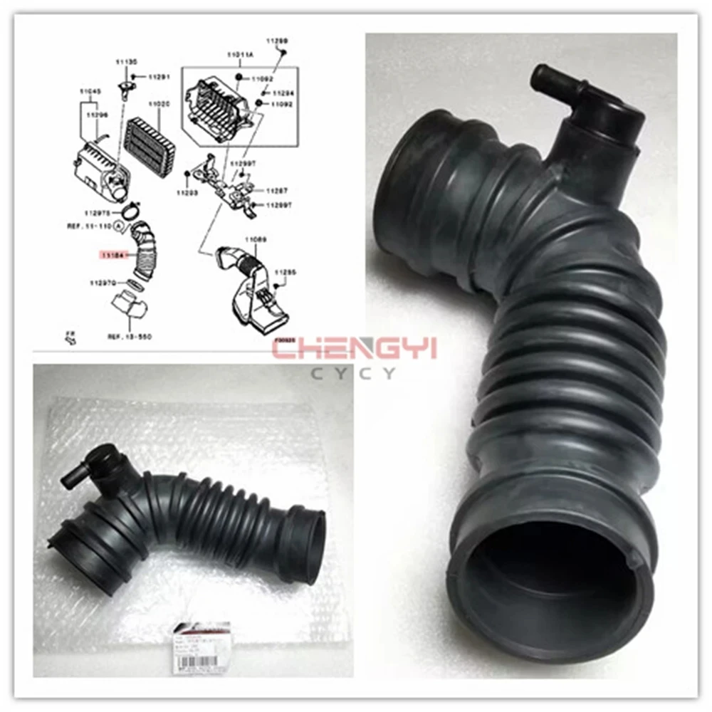 Engine Air Hose Air Intake Pipe Inlet Hose Air Corrugated Tube For Outlander ASX RAR GA9W 1505B189