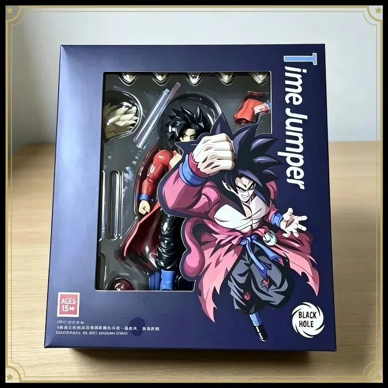 

Dragon Ball Super Black Hole Model Play SHF Dragon Ball Model Super Four Goku Wild Power Model Figure Gift