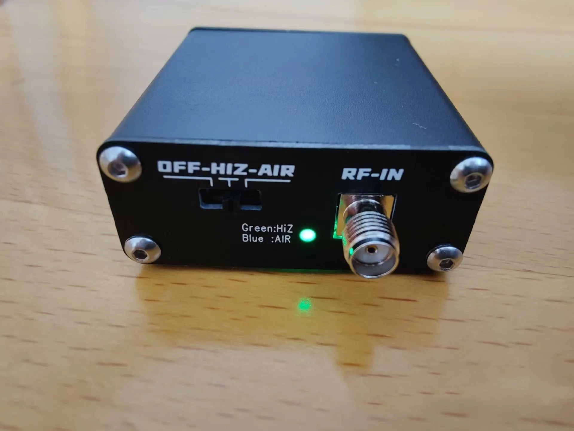 118MHz -138MHz aviation band AIR frequency converter To Shortwave HF band  +  high resistance amplifier For SDR radio