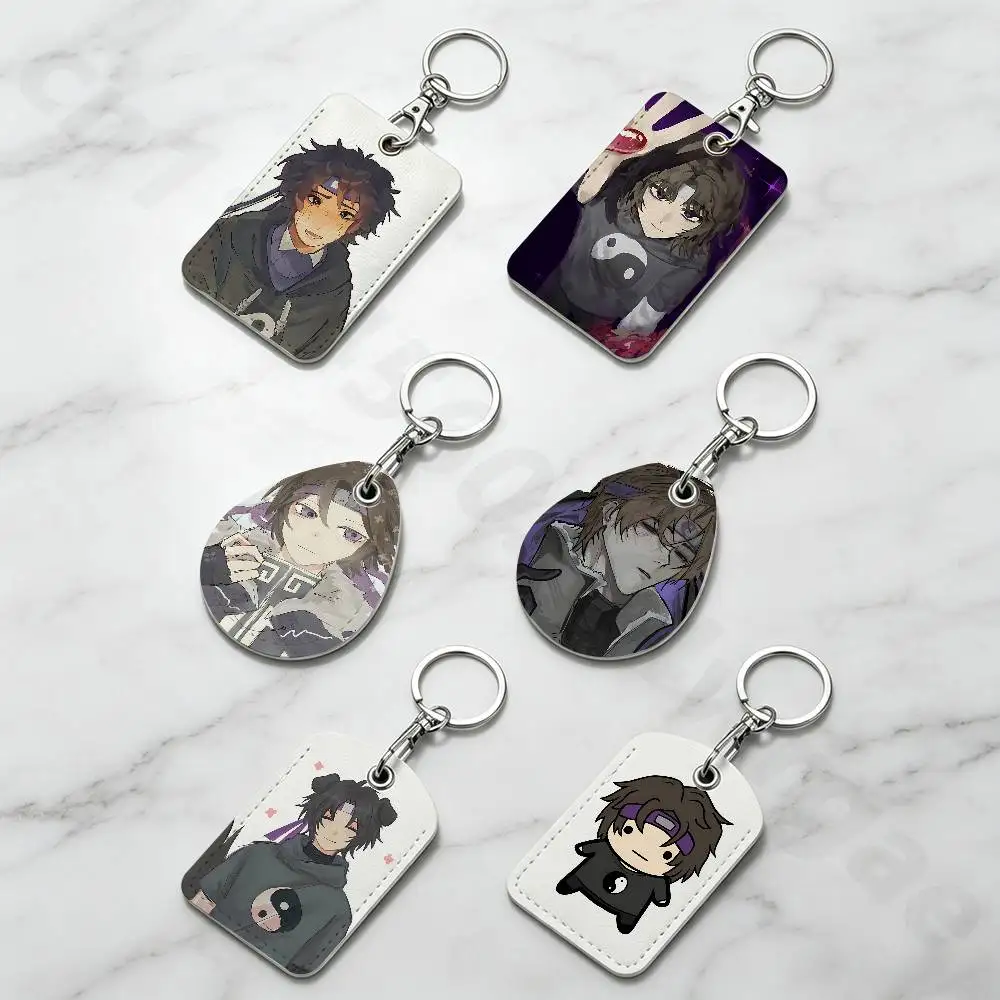 W-Wifies Unstable Holder Keychain For Bank Business Work Card Holder Student Card Protective Case Bus Card