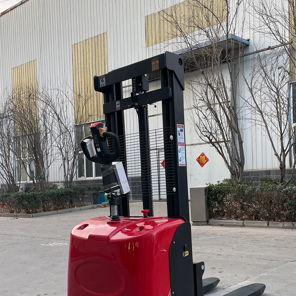 2025 الأكثر مبيعا 1.5 طن 2 م 3 م 4 م م مكدس كهربائي كامل رافعة شوكية كهربائية الاتصال الداخلي شبه الكهربائية البليت مكدس