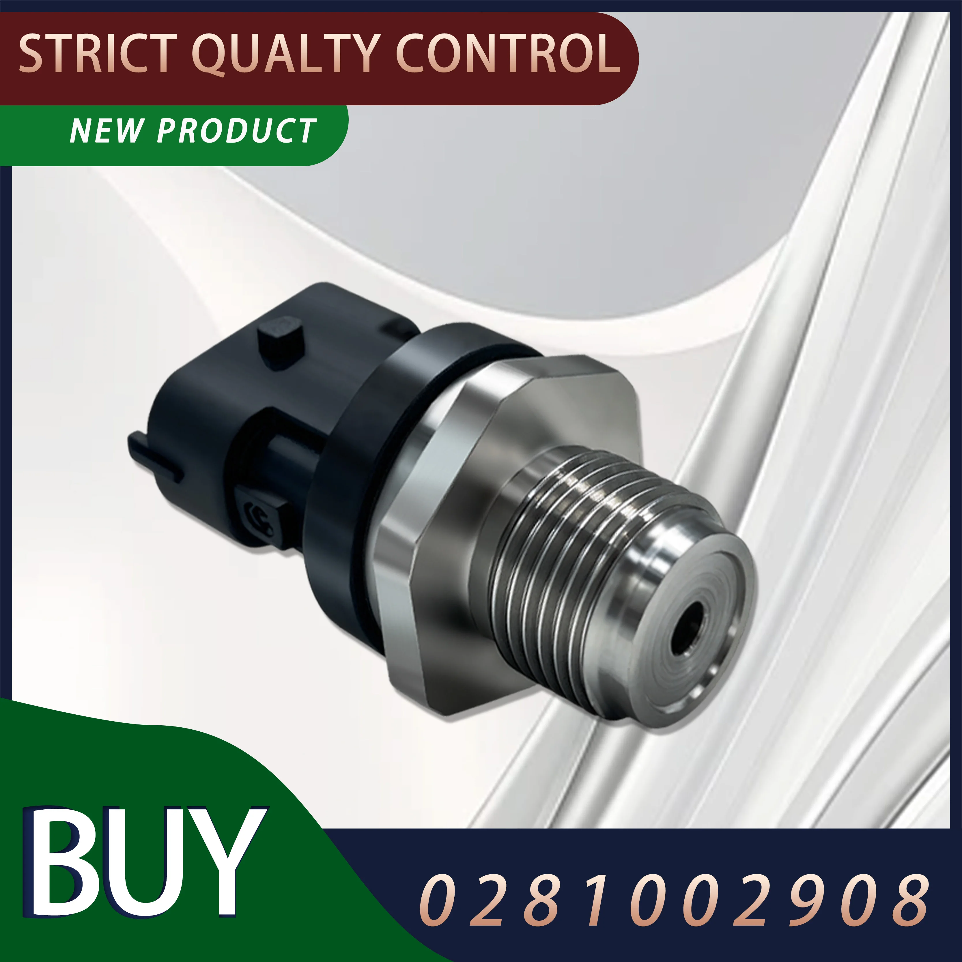 Датчик для трубок системы Common Rail [0281002734/2568/2907/2700/6022/2942] совместим с HYUNDAI RENAULT XG0924