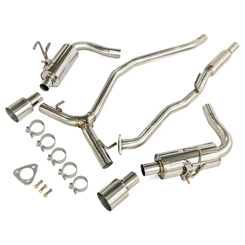 Stainless Steel Dual Exhaust Catback for 2016-2017  Sedan 1.5T 2.5