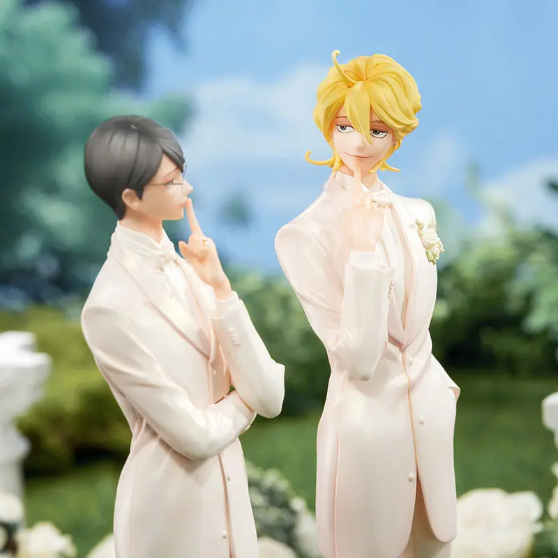 GSC Anime Figure Doukyuusei Kusakabe Hikaru Sajou Rihito Wedding Ver Set PVC Collectible Model Desktop Display For Anime Fans