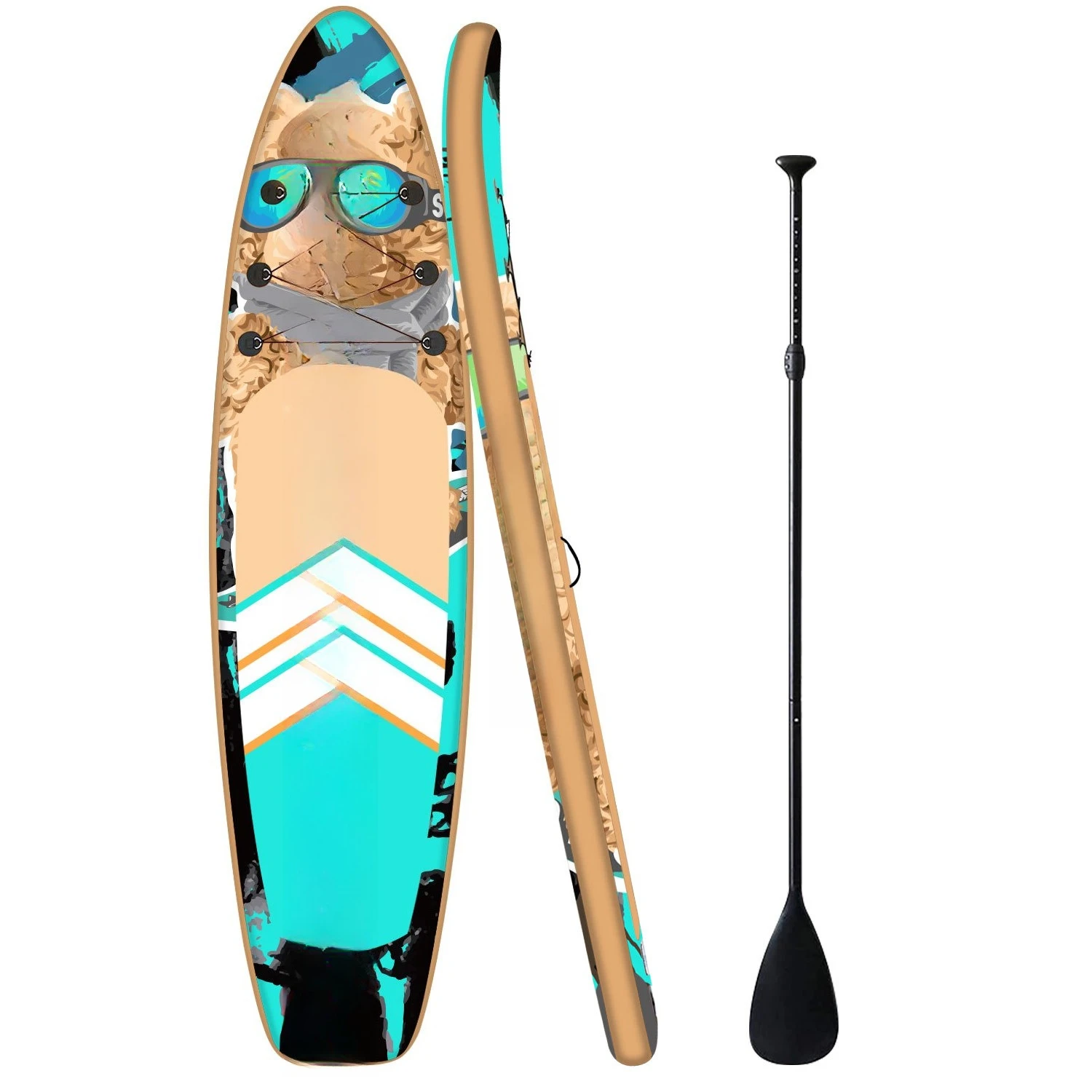 

SUP Paddle Board Inflatable Standing Paste Board Adult Water Yoga Support Board Surfboard