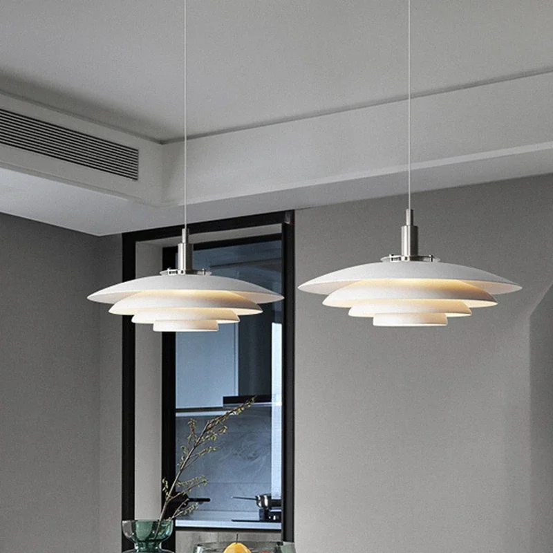 

Modern Pendant Lights Chandelier Danish Design Creative Minimalist Ceiling Lighting For Dining Room Bedroom Kitchen Restaurant