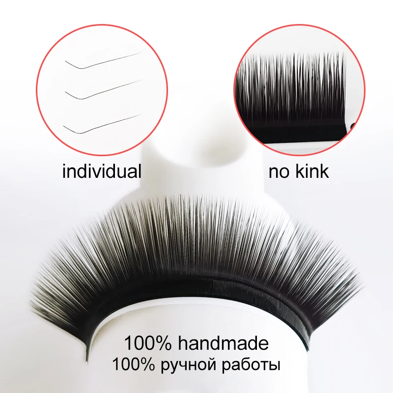 SEAMULAN Classic Eyelashes Extensions Individual Volume Lashes Fluffy Ultra Soft Eyelash Extensions