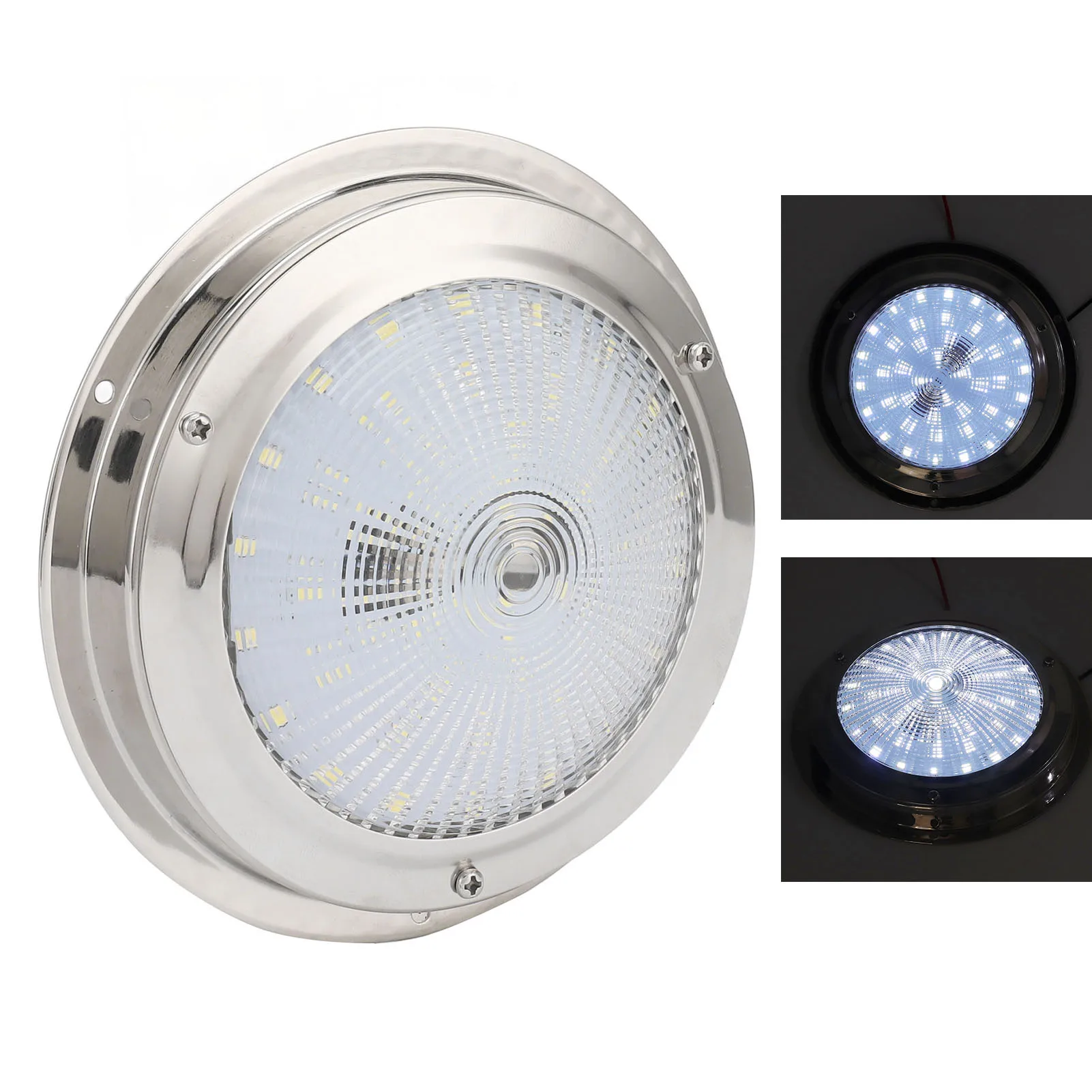 Marine Interior Lighting High Stability Low Power Consumption Marine Courtesy Light IP65 Waterproof 42LED 5.5in for