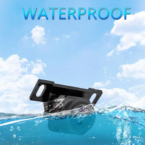 Imagen 2 del producto Smartour HD cámara de visión lateral delantera trasera de vehículo CCD lente ojo de pez visión nocturna impermeable Universal cámara de respaldo de marcha atrás de coche