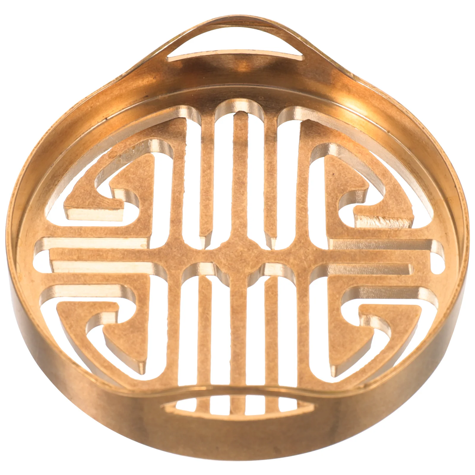 

Press Mold Copper Creative Pattern Non-Slip Handle Home Fragrance Accessory Incense Making Supply Tea Room Decor Incense