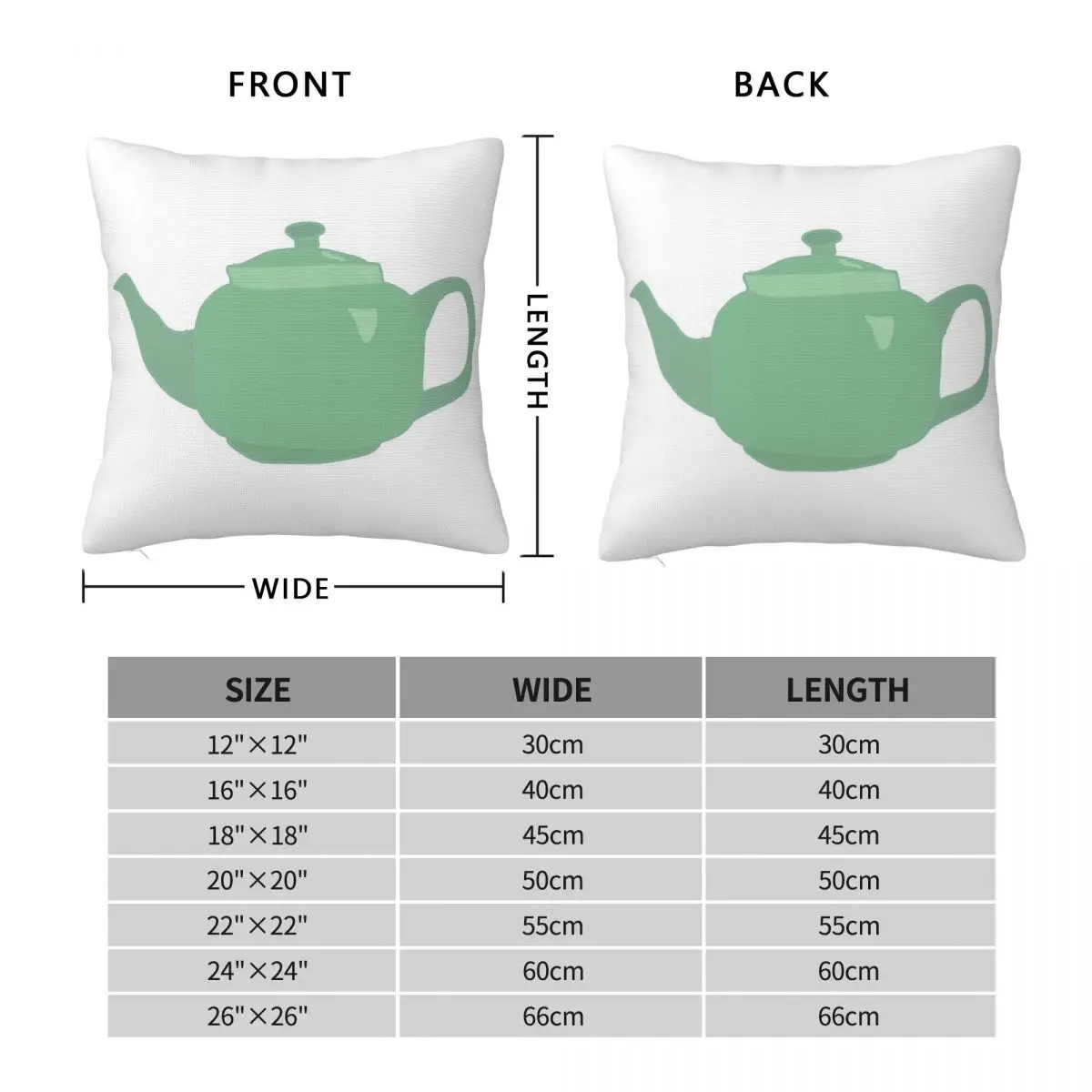 Teapot The Finer Things Club Square Pillowcase Polyester Linen Velvet Printed Zip Decor Throw Pillow Case Sofa Cushion Case