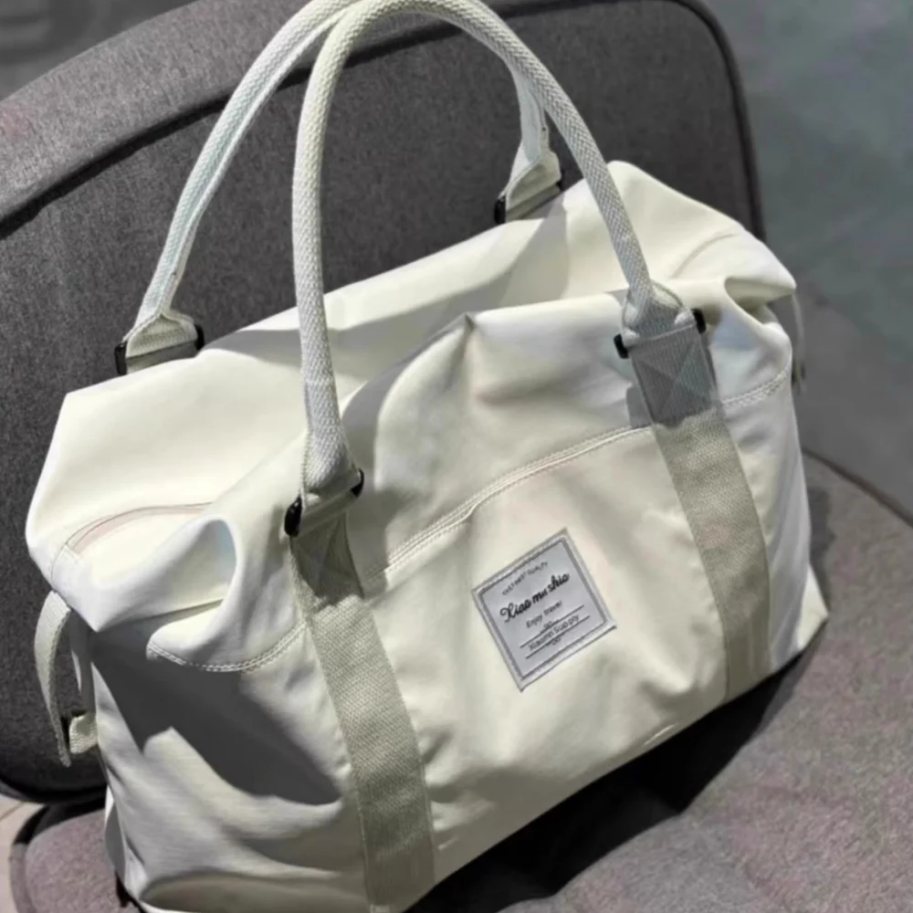 

2025 Large Capacity Tote Bag Travel Bag Clothing Storage Bag Boarding Bag Leisure Tote Bag