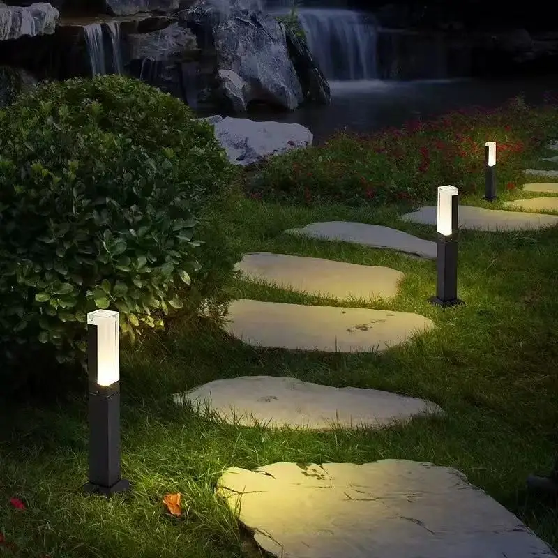 DC voltage outdoor landscape light LED outdoor lawn light IP65 waterproof aluminum alloy material 10W power simple design