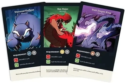 Newest TeeTurtle Here to Slay Base Game from The Creators of Unstable Unicorns A Strategic Card Game for Teens and Adults Black