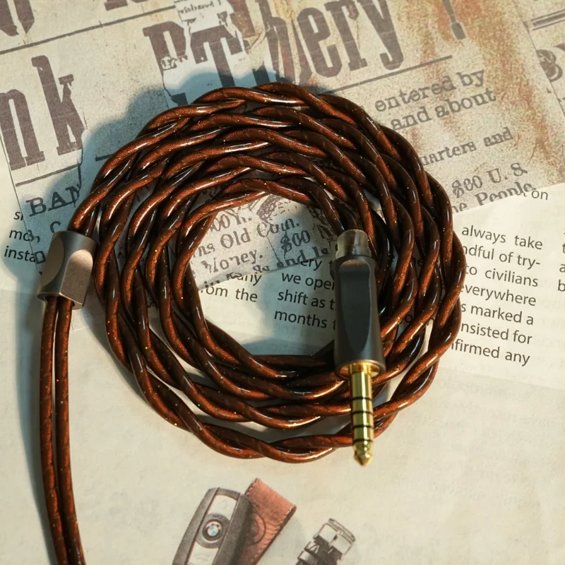 Nici HiFi‑44 Litz IEM Upgrade Cable with 0.78 2‑Pin/IE900/Dual3.5 to 3.5mm/4.4mm Connectors for Delci Explorer DaVinci Himalaya image 3