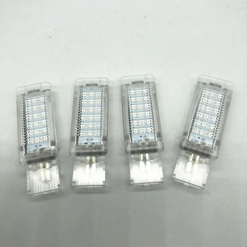 자동차 빨간색/파란색/흰색 LED 발 밑 공간 발 빛 케이블 와이어 하네스 VW 골프 6 MK6 7 MK7Jetta Passat B6 B7 B8 CC Polo Tiguan Superb