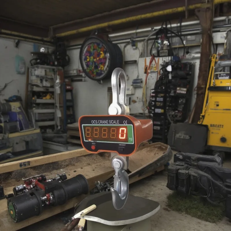 

【Best-selling】2T 3T 5T 10T Wireless Dual Display Printing Digital Crane Scale with USB