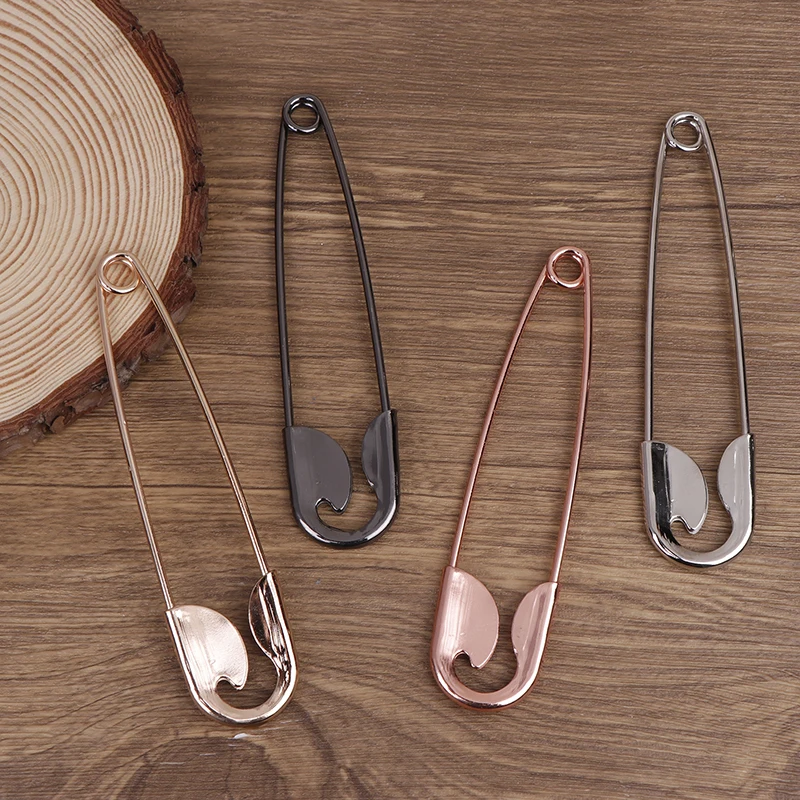 12.7cm Stainless Steel Wrapped Safety Pins Laundry Large Button Pins Large Pins Safety Pin Diy Sewing Tools Accessory