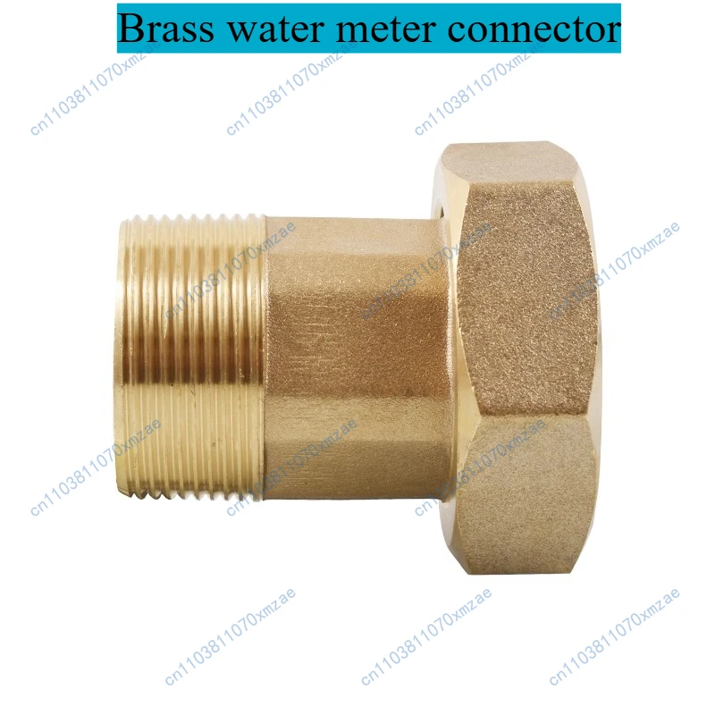 

5 шт. латунный адаптер для счетчика воды 1/2 "3/4" 1 "2" переходник-переходник редуктор внутренняя и внешняя резьба водопроводная труба напрямую