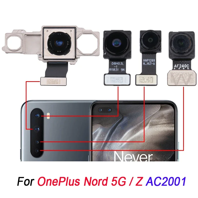 Rear Cameras Module Replacement For OnePlus Nord 5G  Z AC2001 Main  Wide Depth Macro