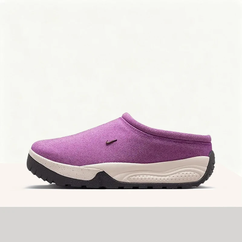 

Nike ACG Rufus: мягкие, минималистичные, удобные, нескользящие, прочные низкие кроссовки для активного отдыха (унисекс, фиолетовые) HJ4334-500