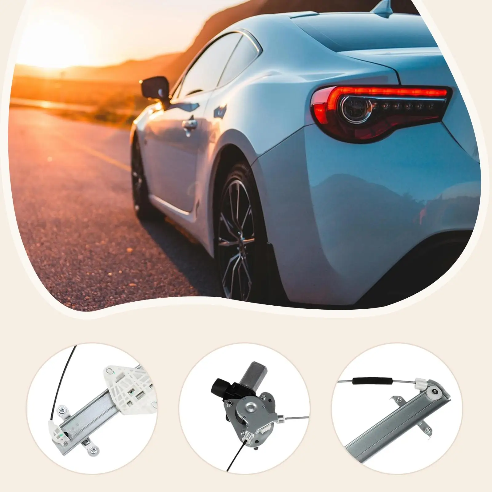 

Power Window Regulator Replacement Premium Accessor Repair Parts Professional