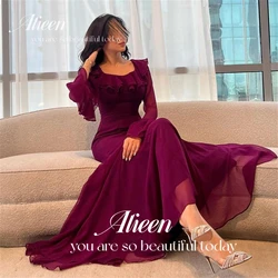 Aileen Grace Evening Dress Chiffon Eid Al-fitr Saudi Dresses Ball Gowns Long Women New Luxurious Luxury 2024 Prom Wedding Party