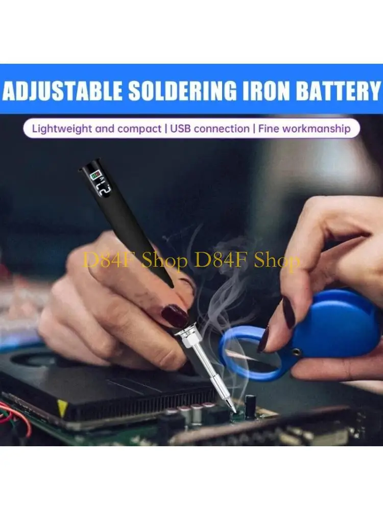 D84F 3 Stage Temperature Adjustable Soldering Iron Tip For Electronic Repairs Project