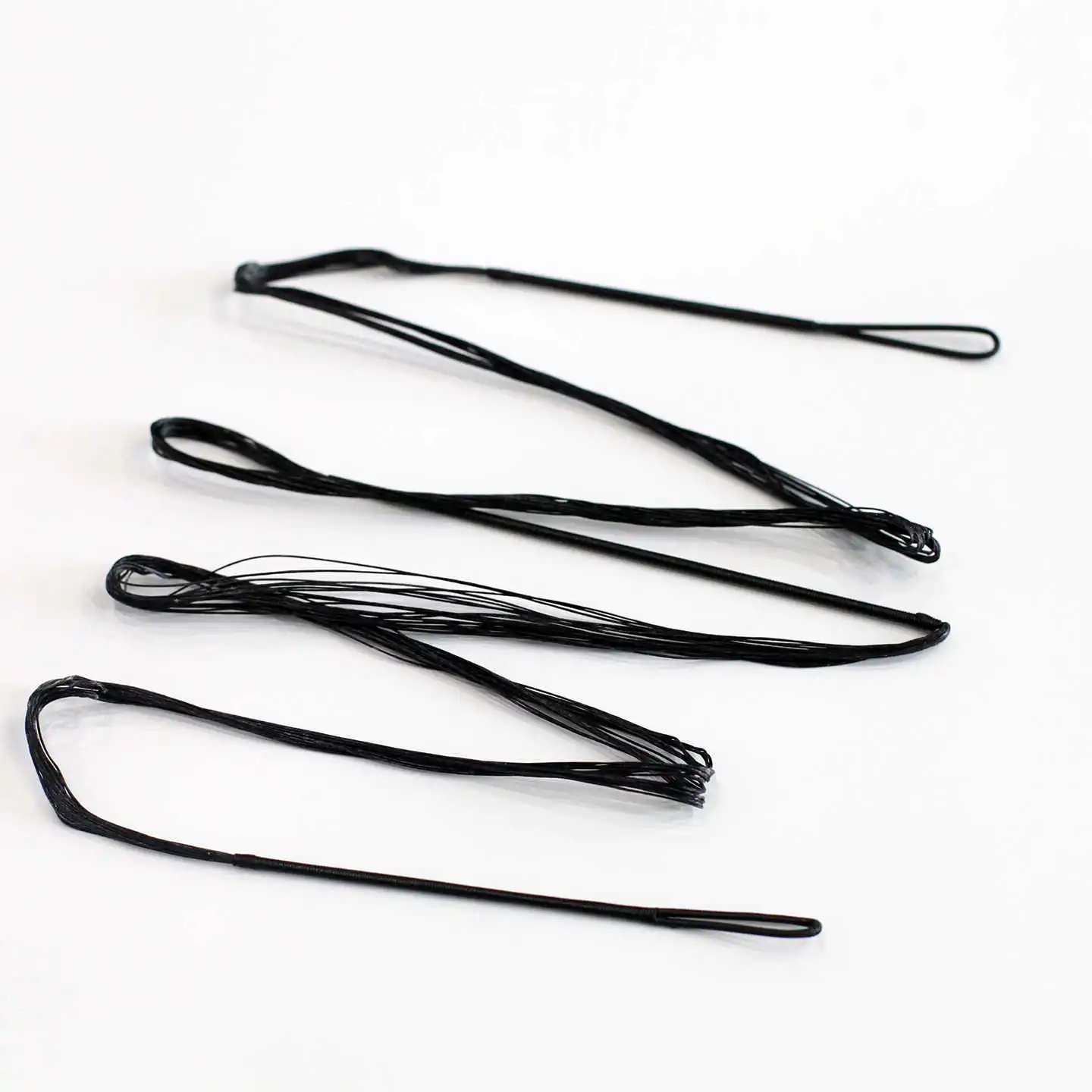 Akusta BCY652 ILF Recurve Bow String AMO 62-70 Inch 12 14 16 18 Strands Black for Archery Target Shooting