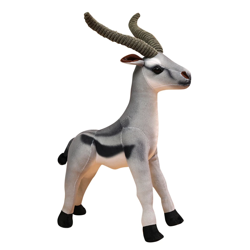 40cm Standing Lying down Deer Antelope Plush Toys Soft Stuffed Animals Dolls Birthday Christmas Gifts Decor