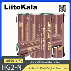 10PCS Liitokala New Original HG2 18650 3000mAh battery 18650HG2 3.6V discharge 20A dedicated For hg2 Power Rechargeable battery
