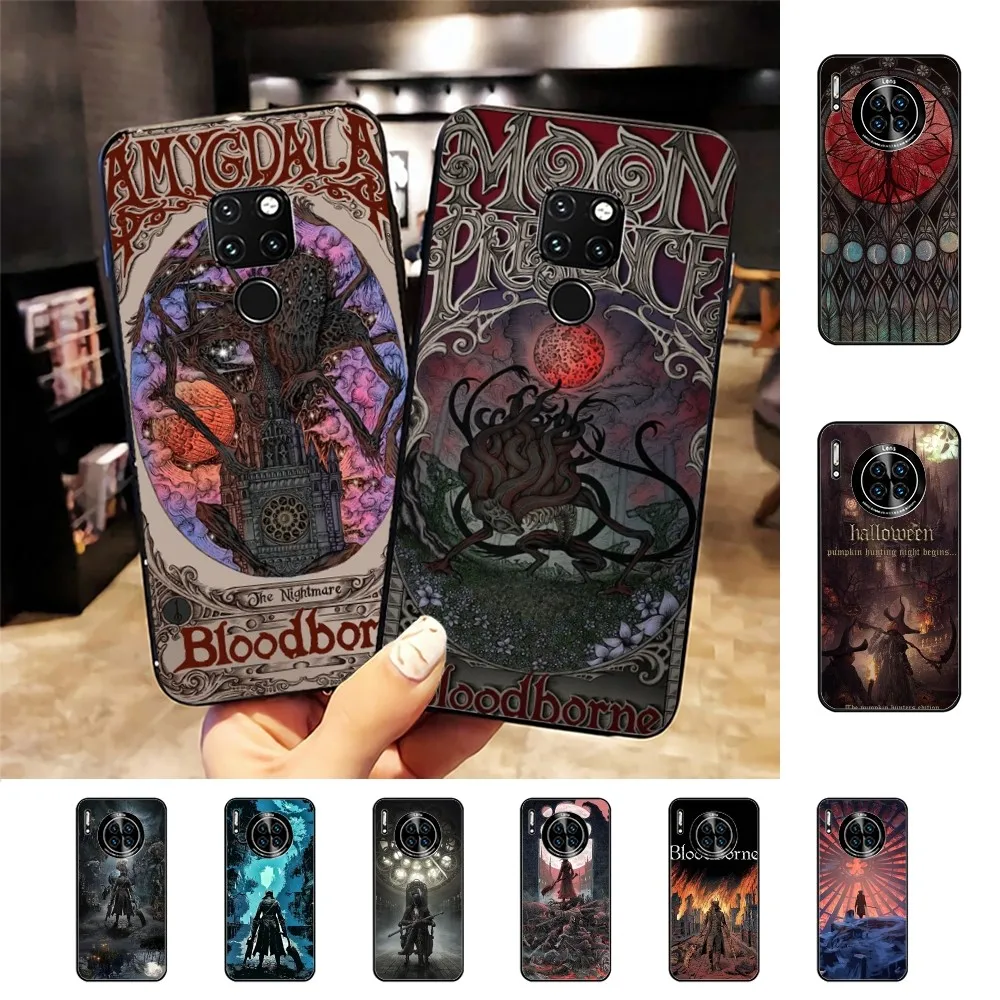 

Bloodborne Phone Case For Redmi 8 9 10 pocoX3 pro for Samsung Note 10 20 for Huawei Mate 20 30 40 50 lite