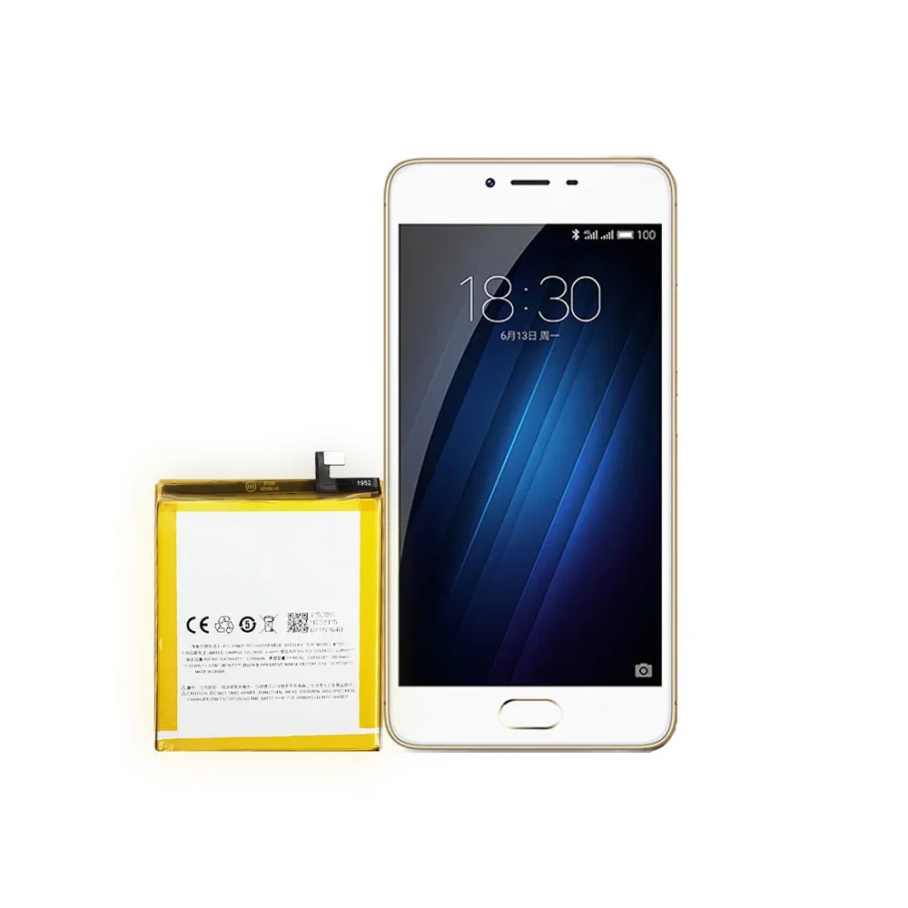 New 3020mAh BT15 Battery For Meizu M3 M3S Mini BT68 Phone Batteries Bateria Lithium Battery