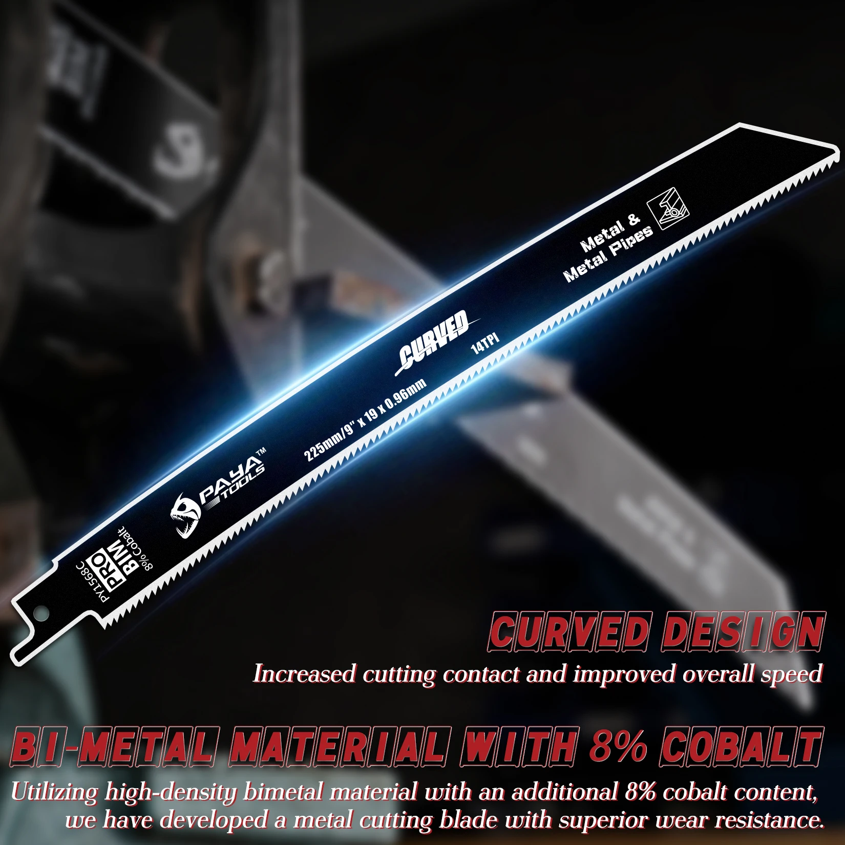 PAYA Lot de 5 lames de scie sa - Metal Saw Reciprocating avis et prix