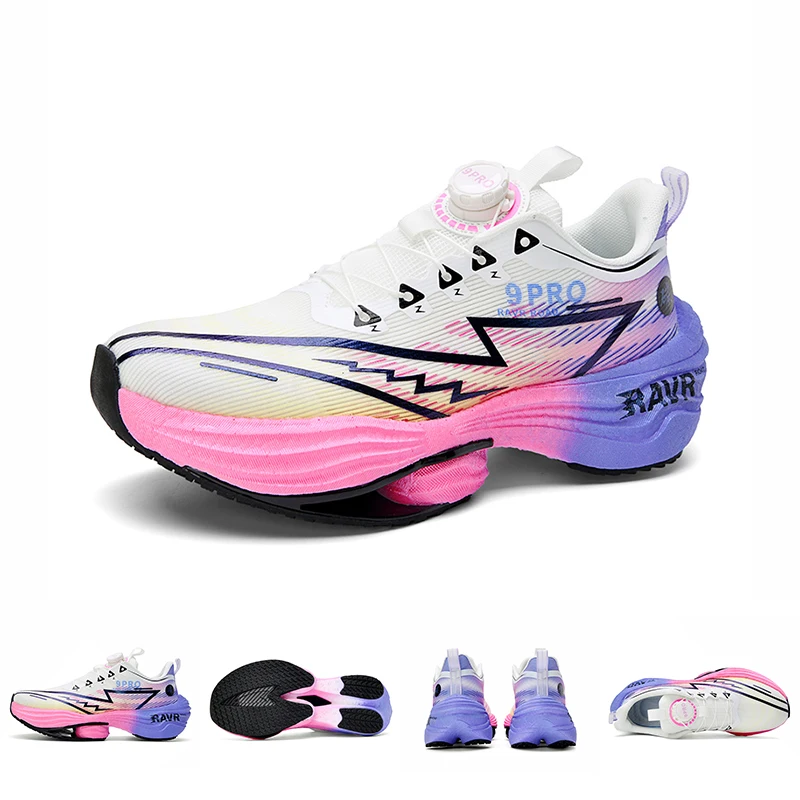 

AIR Running Shoes Carbon Plate Marathon Men Sports Breathable Lightweight Women's Comfortable Athletic Sneakers Wear Resistant﻿