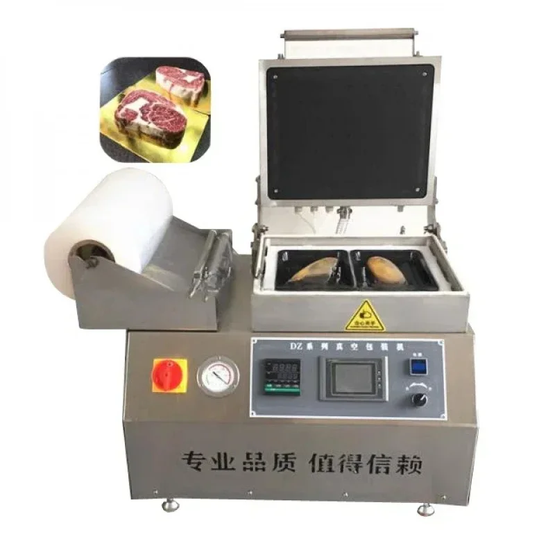 Semi- Meat Seafood Vacuum Packaging Sliver Sausage Automatic Filling hine Electricity set