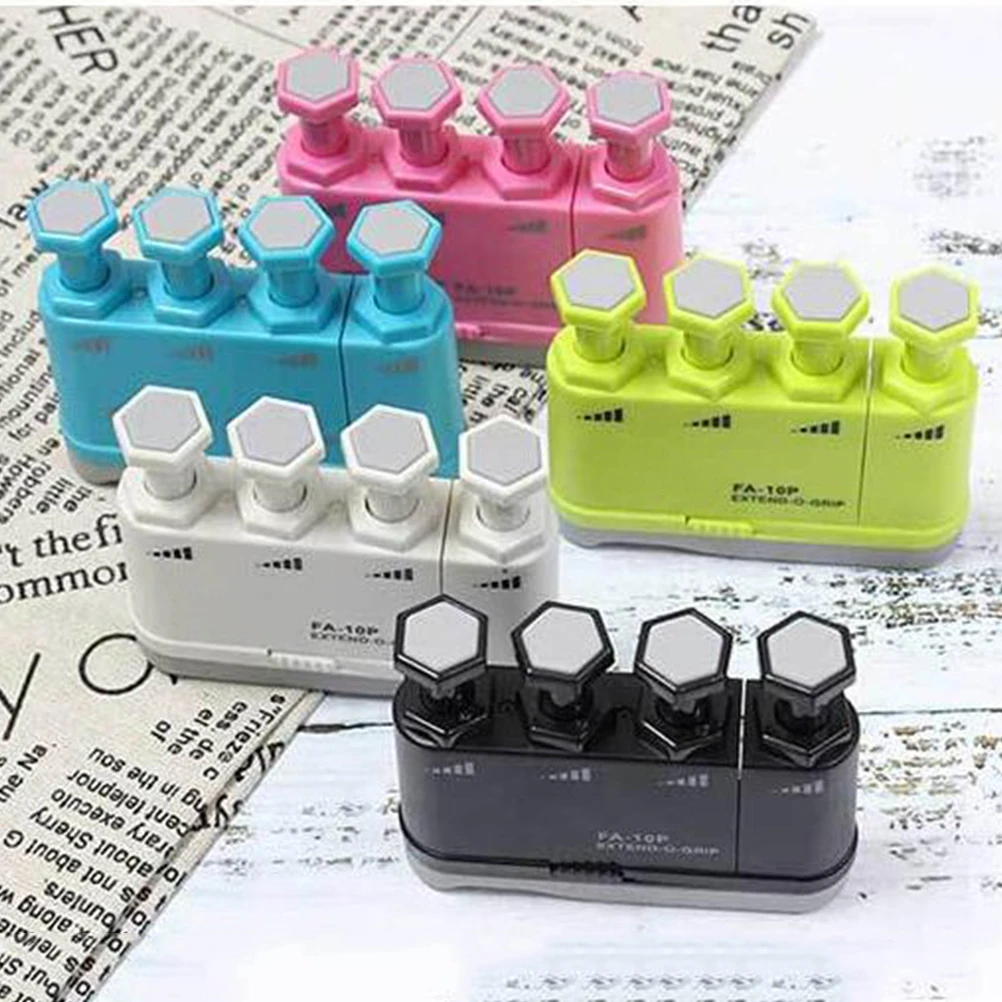 

Manual Finger Practice Apparatus Fitness Trainer Guitar Hand Exercisers for Strength