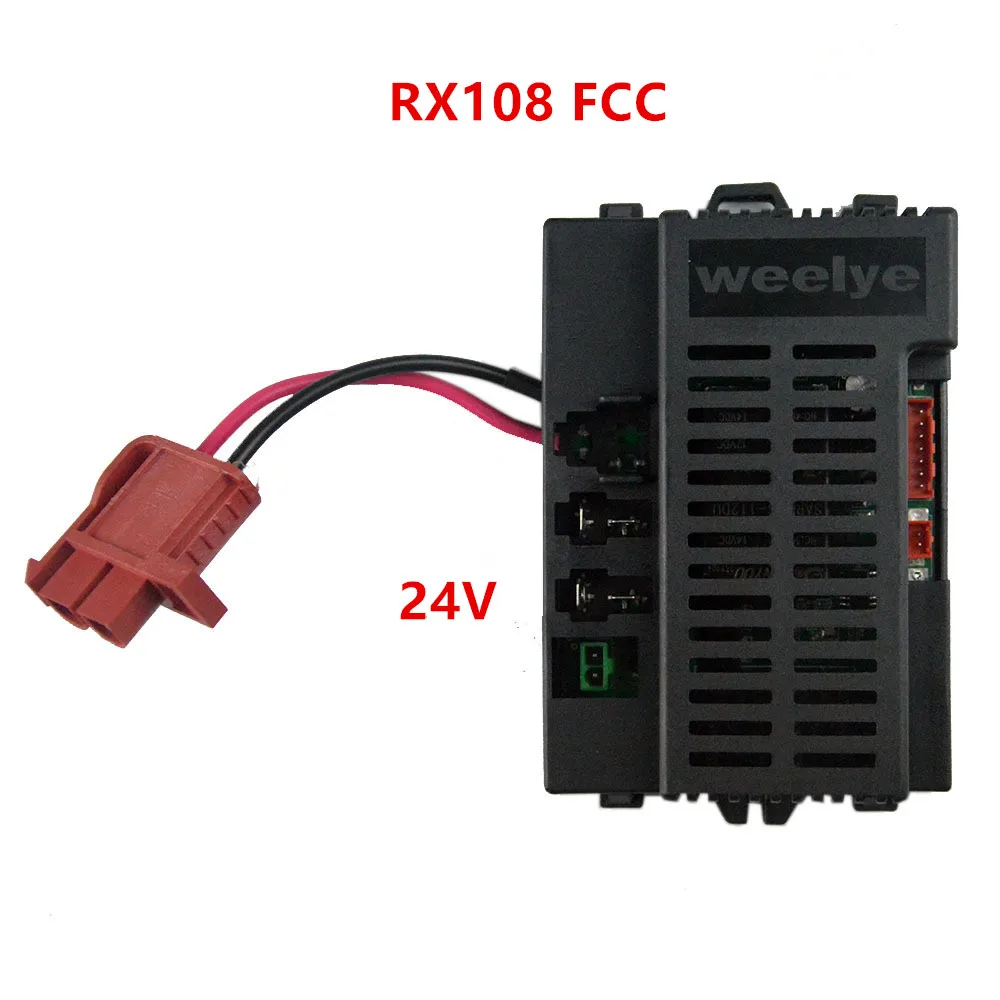 RX74 24V dziecięcy samochód elektryczny 2.4G odbiornik zdalnego sterowania nadajnik, 24V samochód dziecięcy RX30/RX98/RX108 kontroler płyty drukowanej