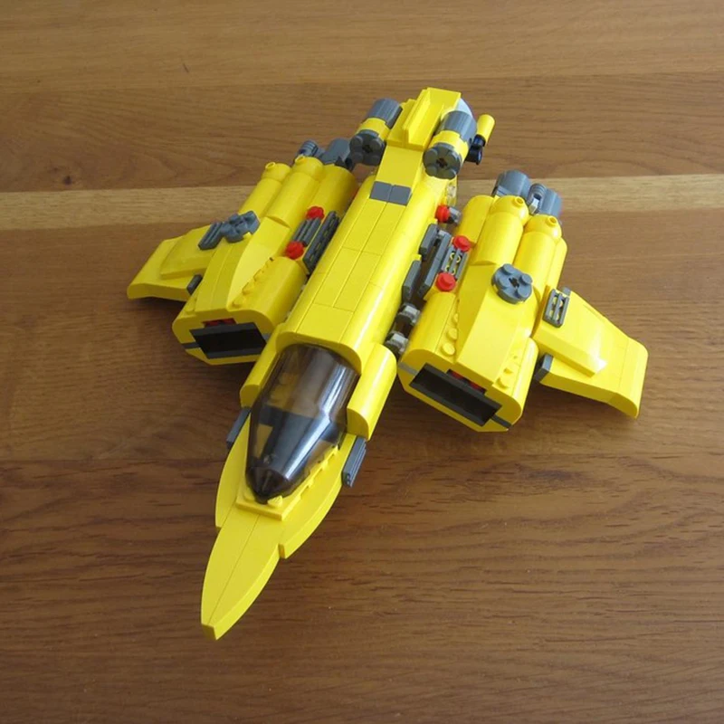 

296pcs MOC Angle Cruiser Creator Designer Model Building Blocks Christmas Gifts Construction Toy Brick Kids Education DIY Idea