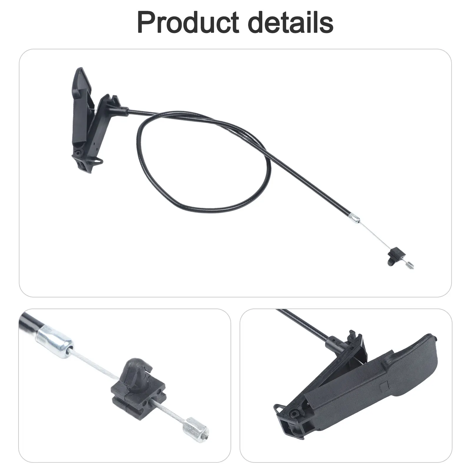 Short Release Cable for bonnet Release Cable Car Maintenance User Friendly Car Repair Tool for versatile Compatibility