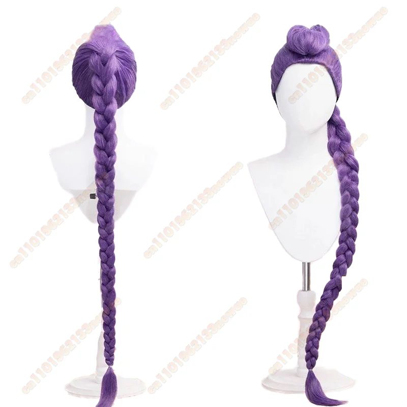 2025 신상 K팝 코스프레 가발 미라 루미 조이 데몬 헌터스 퍼플 블랙 레드 롱헤어 내열성 합성 가발 카니발 소품