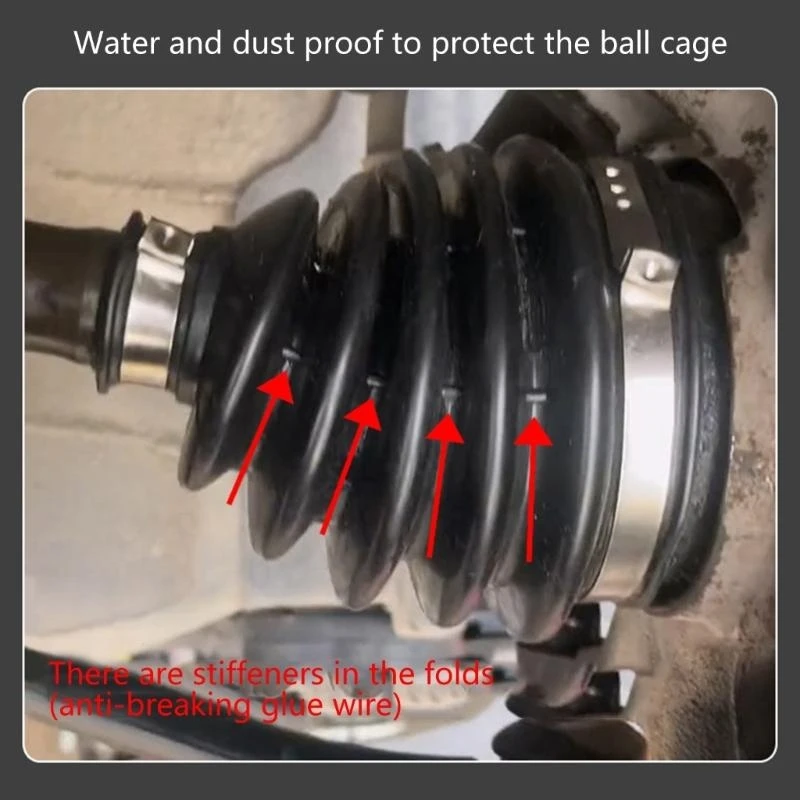 

Силиконовый пылезащитный чехол для багажника CV, износостойкий чехол для багажника/расширителя, защита от пыли автомобиля, для и