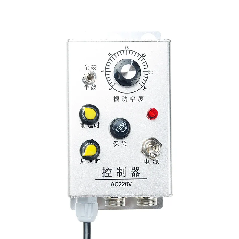 220V Vibratory Bowl Feeder Controller Vibration Plate Regulator With Timing Delay Function