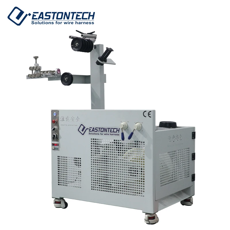 Easy Loading Cable Drum Automatic EW-14E Cable Feeder Cable Unwinder Wire Reeling Machine
