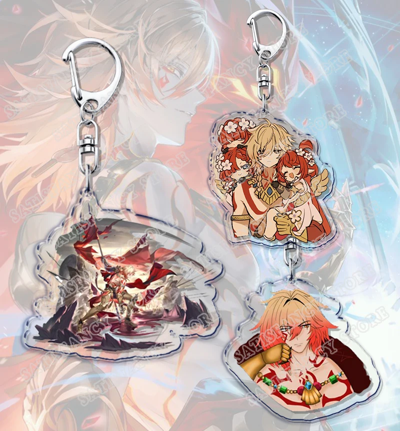 Game Hsr Mydei Tribbie Keychains for Accessories Bag Gamer Star Rail Key Chain Ring Jewelry Mydeimos Gifts Keyrings