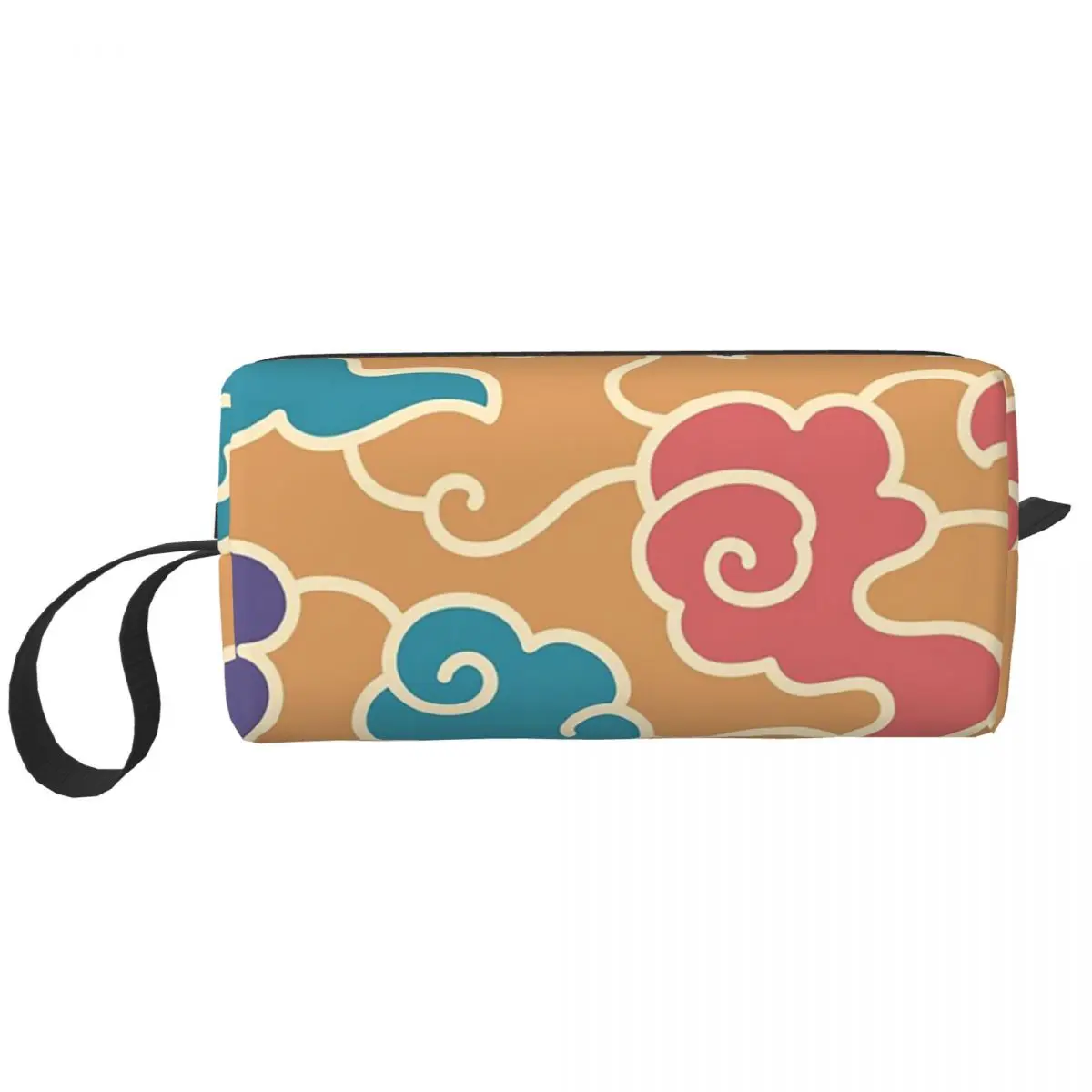 Japanese Cloud Pattern Pencil Case for Boys Girls School Pen Box Pencil Bag Stationery Supplies Travel Women Cosmetic Bag