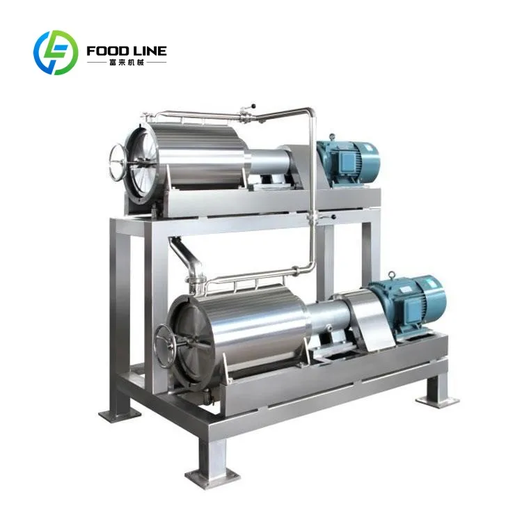 Custom made High Performance Stainless Steel High Speed Pulping Machine for Commercial Fruit Juice