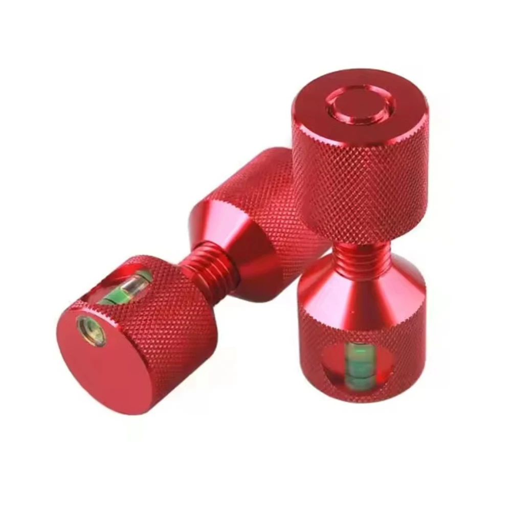 2PCS 1-1/8in Two Hole Pins Built-in Level Aluminum For 2 Hole Flange Alignment Pin 1 2 14 150LB Flanges